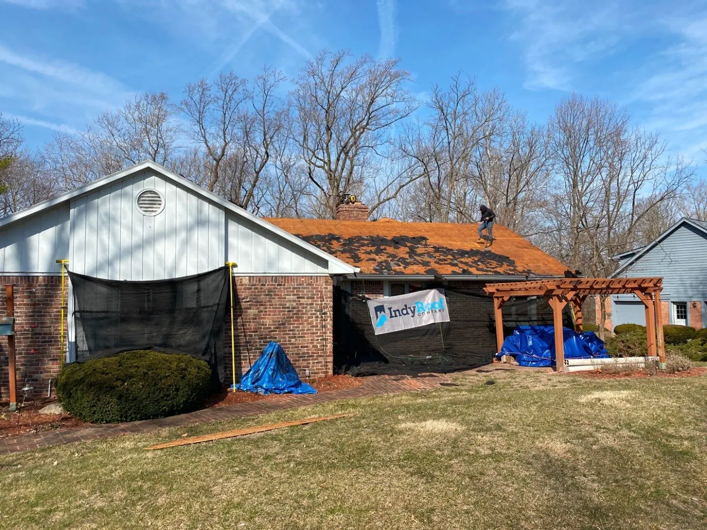 Commercial roof inspection documented in Avian Glen