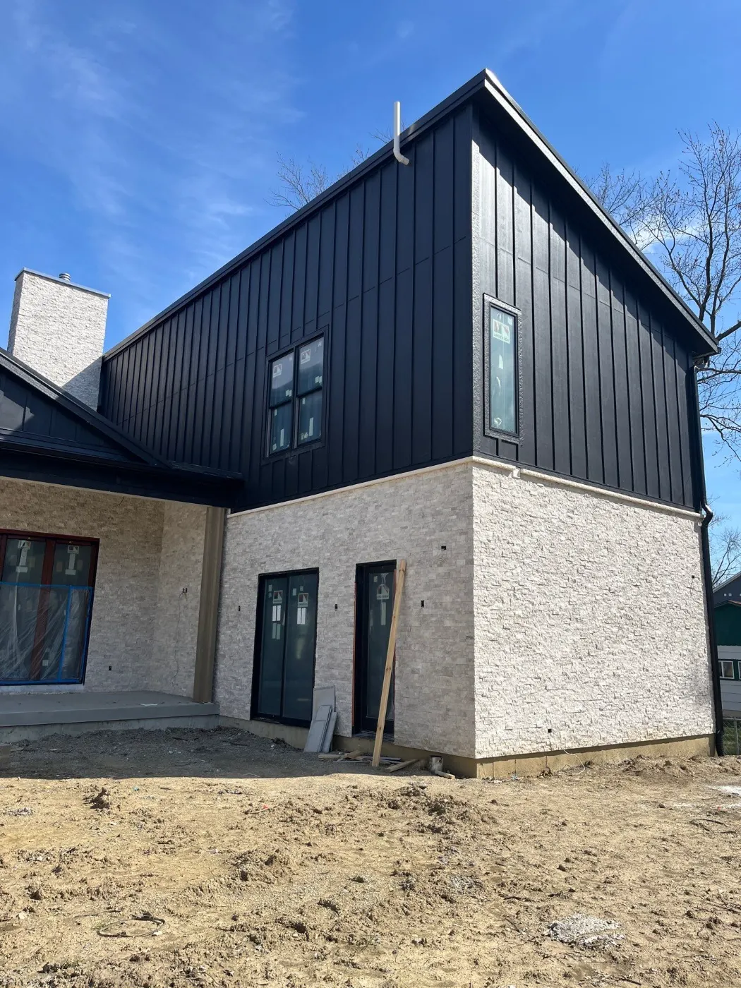 Storm damage documentation on a Avian Glen commercial building
